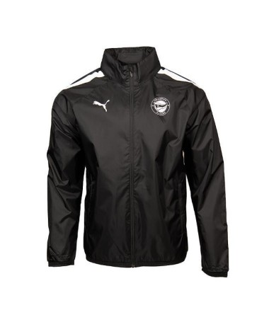 Chubasquero Training Oficial Negro (Jugador). Deportivo Alavés