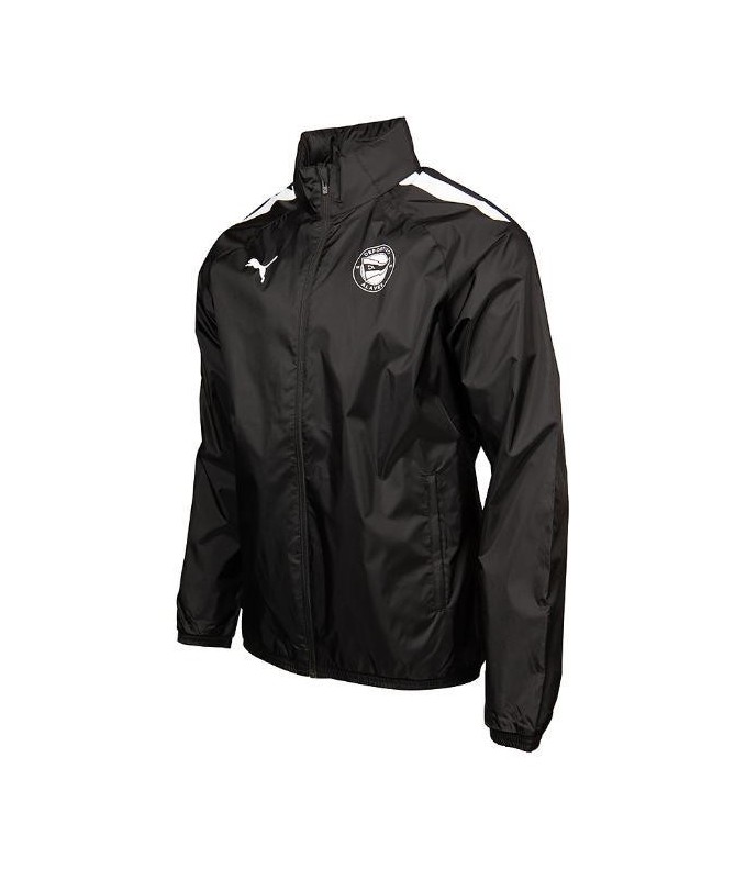Chubasquero Training Oficial Negro (Jugador). Deportivo Alavés