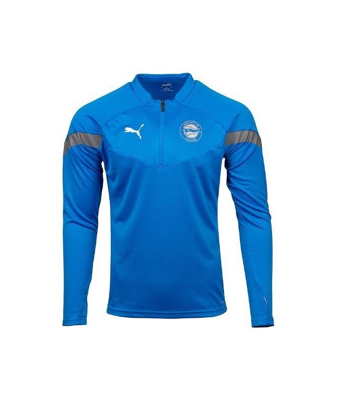 Sudadera Azul Entrenamiento Deportivo Alavés