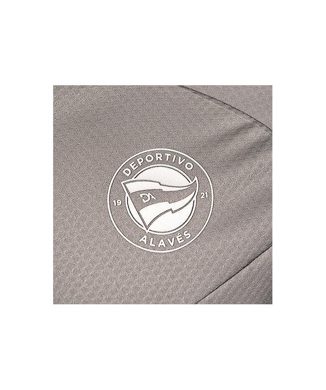 Sudadera Gris Entrenamiento Deportivo Alavés