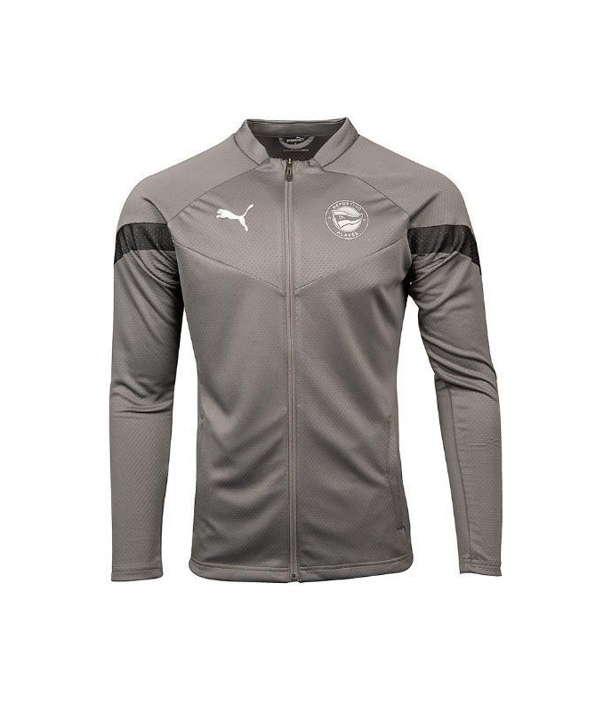 Sudadera Gris Entrenamiento Deportivo Alavés