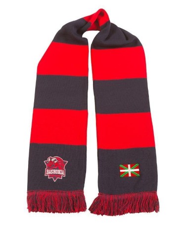Bufanda Clásica Rayas Ikurriña Baskonia