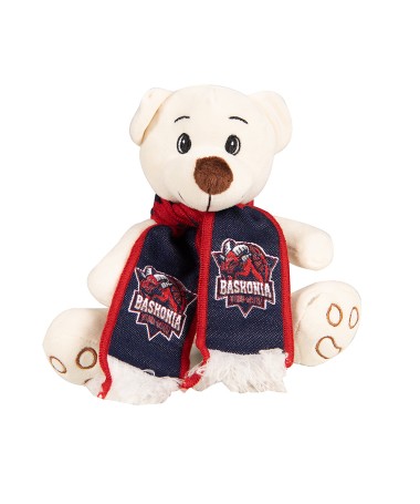 Peluche Osito Blanco Baskonia