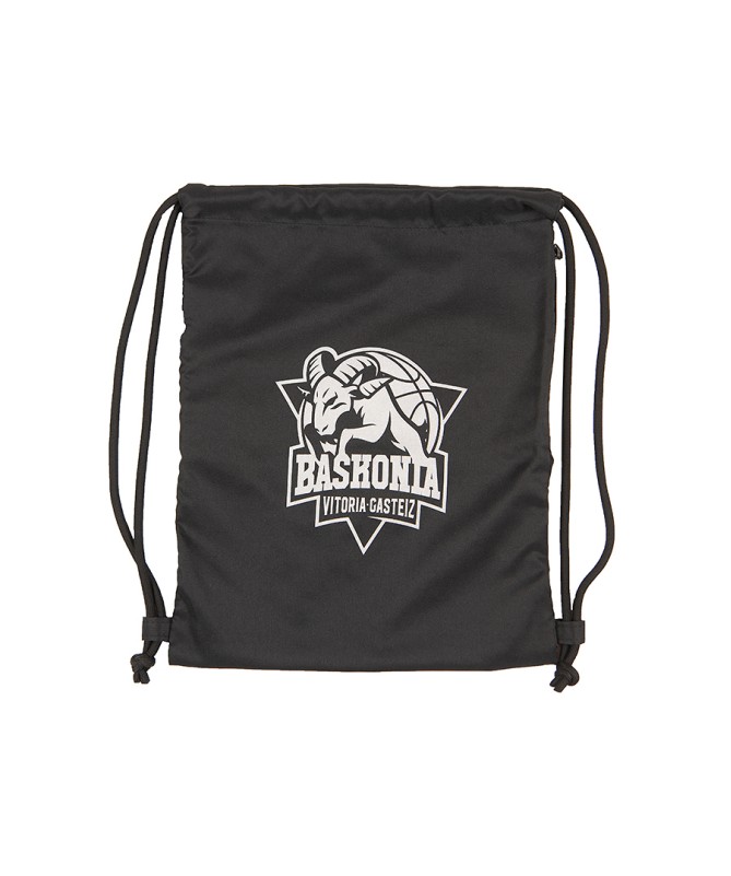 Gymbag Premium Baskonia Negro Logo