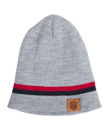 Gorro Gris Escudo Baskonia