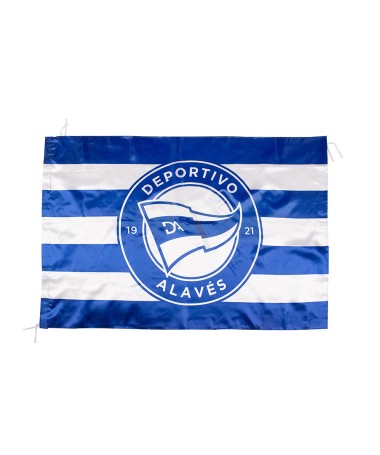 Bandera Deportivo Alavés Clásica Rayas 135x90