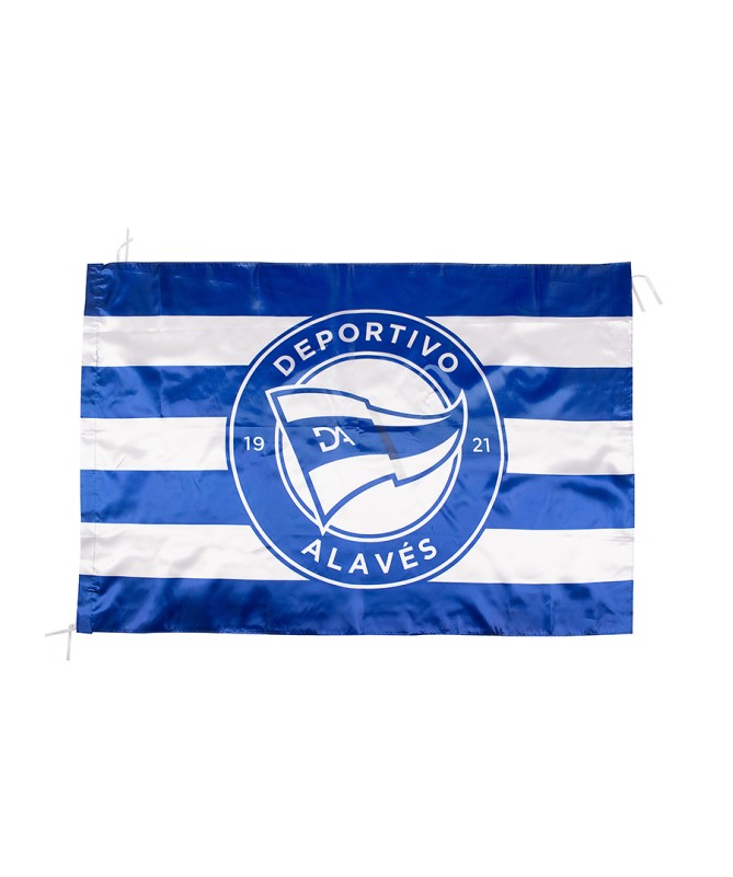 Bandera Deportivo Alavés Clásica Rayas 135x90