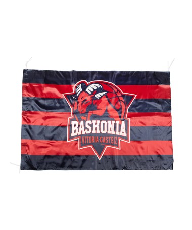 Bandera Baskonia Clásica Rayas 135x90