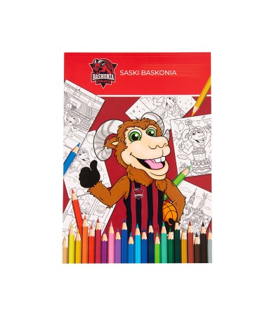 Libro Para Colorear Baskonia
