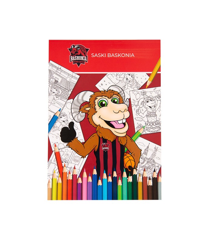 Libro Para Colorear Baskonia