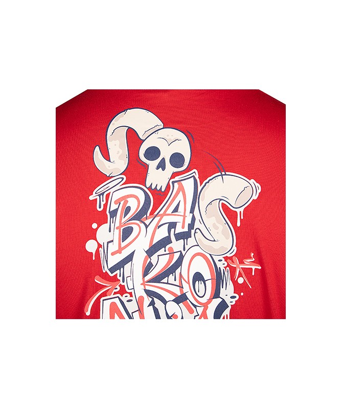 Camiseta Baskonia Street Art Rojo