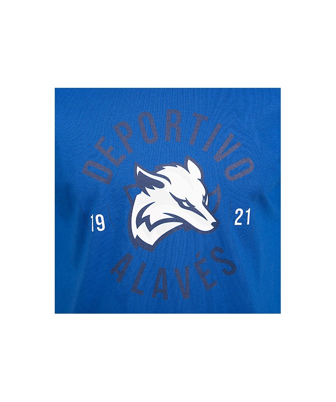 Camiseta Deportivo Alavés Zorro 1921 Azul