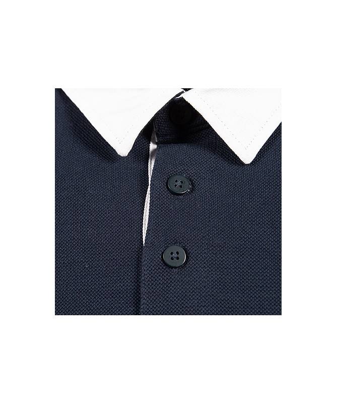 Polo Pique Da Navy 2023