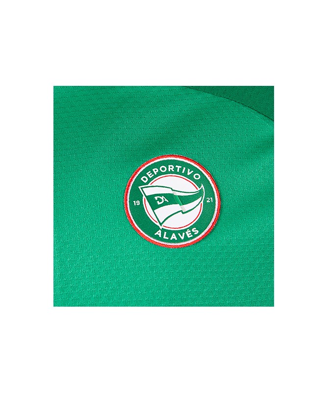 Chaqueta Prepartido Verde Deportivo Alavés 23/24