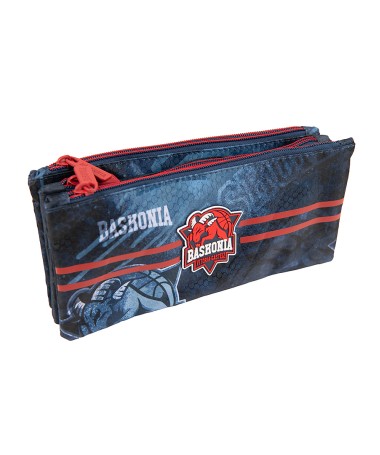 Estuche Portatodo Baskonia Triple Cuerpo