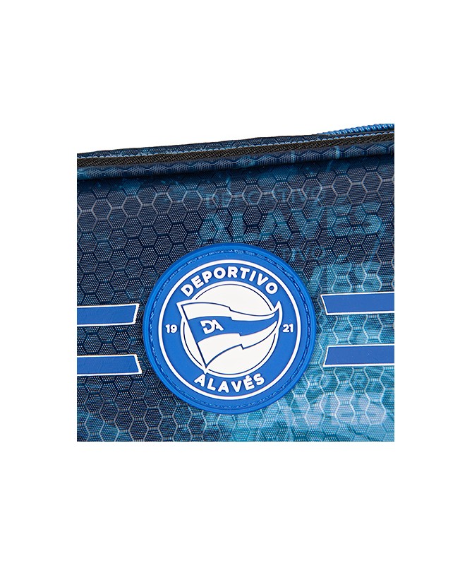 Estuche Portatodo Deportivo Alavés Redondo