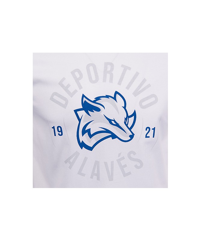 Camiseta Deportivo Alavés Zorro 1921 Blanca