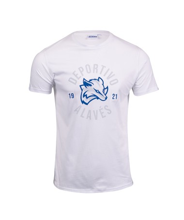 Camiseta Deportivo Alavés Zorro 1921 Blanca