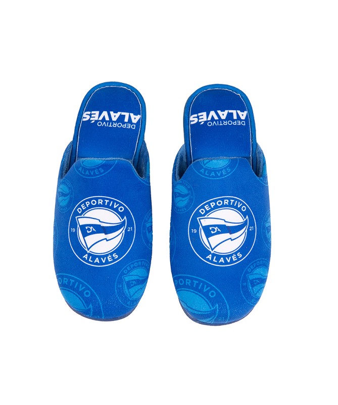 Zapatillas Casa Albiazul Multiescudo 23/24, Deportivo Alavés
