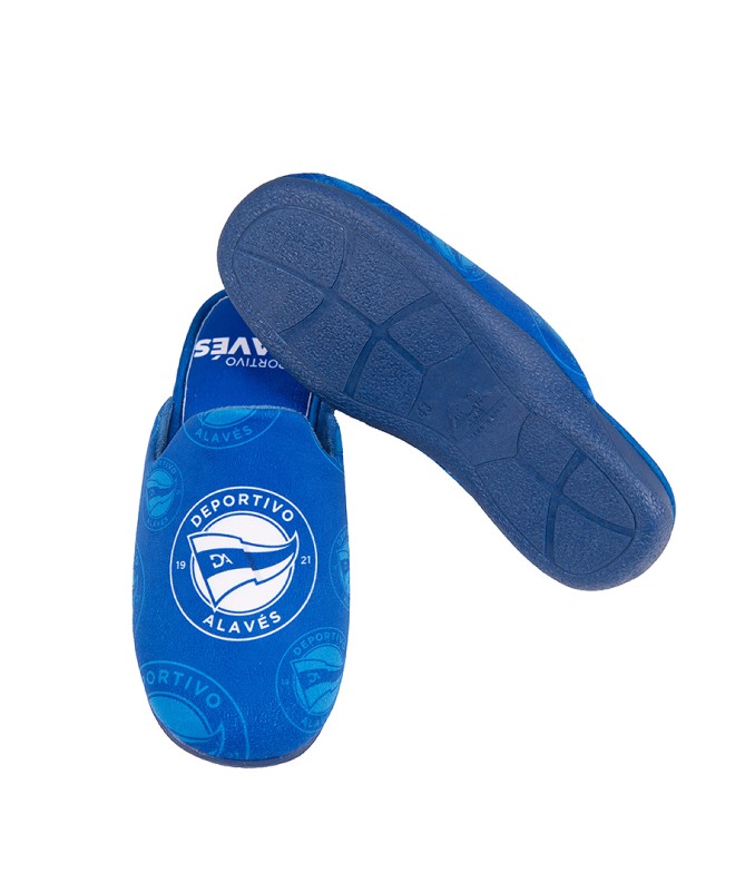 Zapatillas Casa Albiazul Multiescudo 23/24, Deportivo Alavés