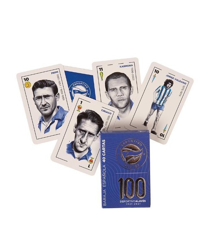 Baraja 100 Aniversario Ed. Especial Fournier, Deportivo Alavés