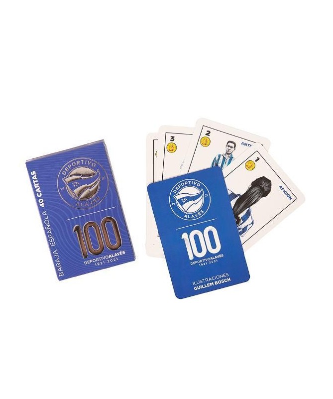 Baraja 100 Aniversario Ed. Especial Fournier, Deportivo Alavés