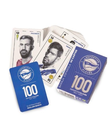 Baraja 100 Aniversario Ed. Especial Fournier, Deportivo Alavés