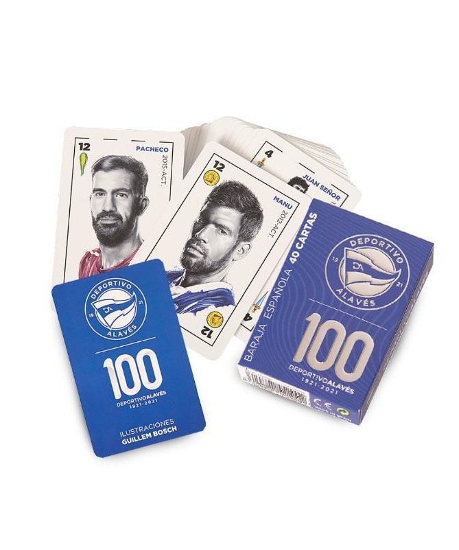Baraja 100 Aniversario Ed. Especial Fournier, Deportivo Alavés