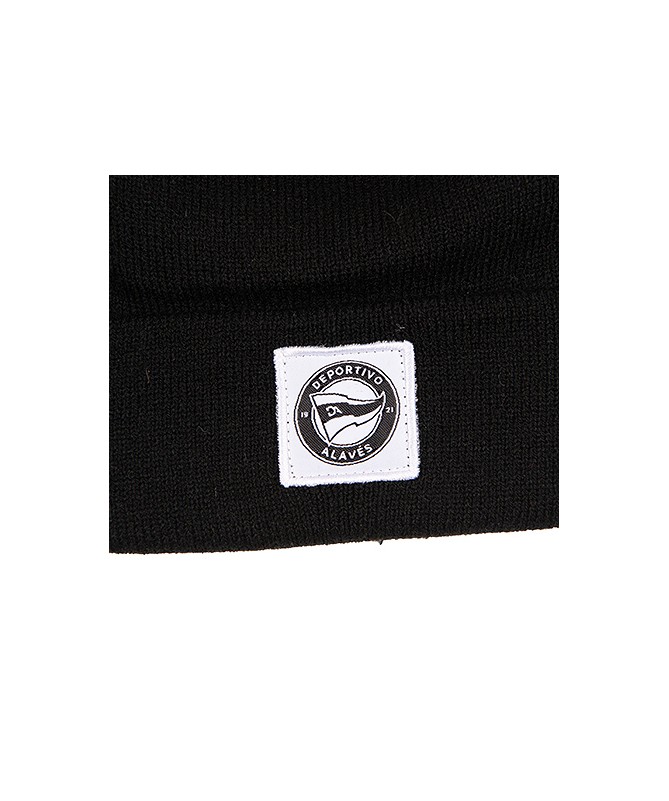 Gorro Mo Deportivo Alavés Negro 23/24