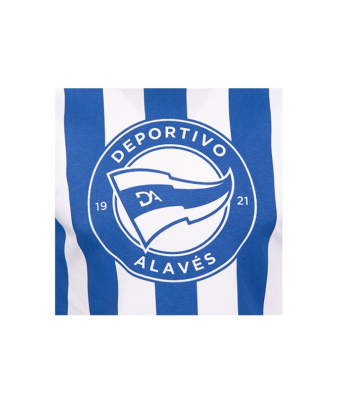 Pijama Rayas Albiazul Deportivo Alavés Junior 23/24