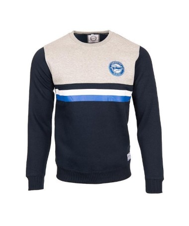 Sweater Marino Gris Deportivo Alavés