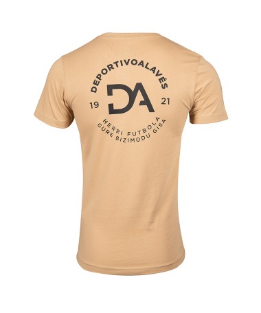 Camiseta Deportivo Alavés Herri Futbola Beige