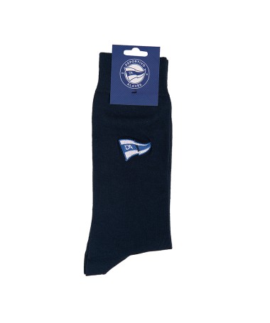 Calcetines Da Azul Banderín Bordado
