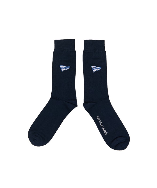 Calcetines Da Azul Banderín Bordado