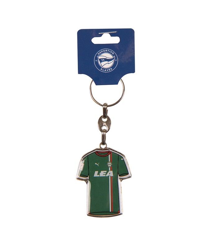 Llavero Deportivo Alavés Camiseta Verde 2024