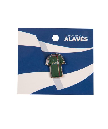 Pin Deportivo Alavés Camiseta Verde