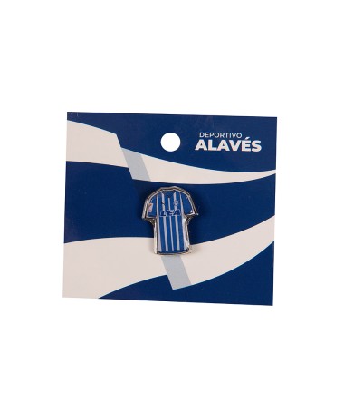Pin Deportivo Alavés Camiseta Albiazul