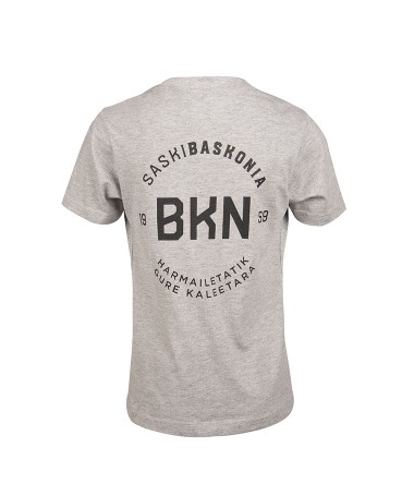 Camiseta Baskonia Saskibaskonia Gris Junior