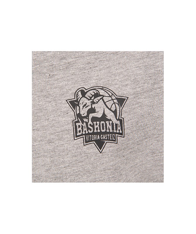 Camiseta Baskonia Saskibaskonia Gris Junior