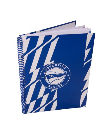 Cuaderno Espiral A4 Deportivo Alavés