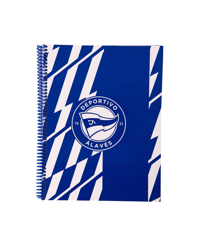 Cuaderno Espiral A4 Deportivo Alavés