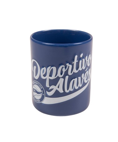 Taza Deportivo Alavés Relieve Azul