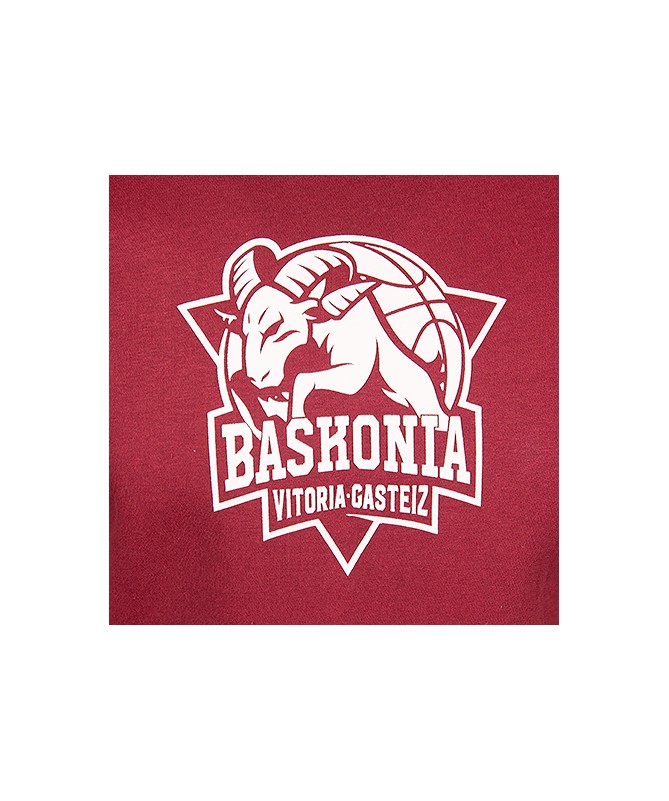 Sudadera Baskonia Grana Sin Capucha 2024