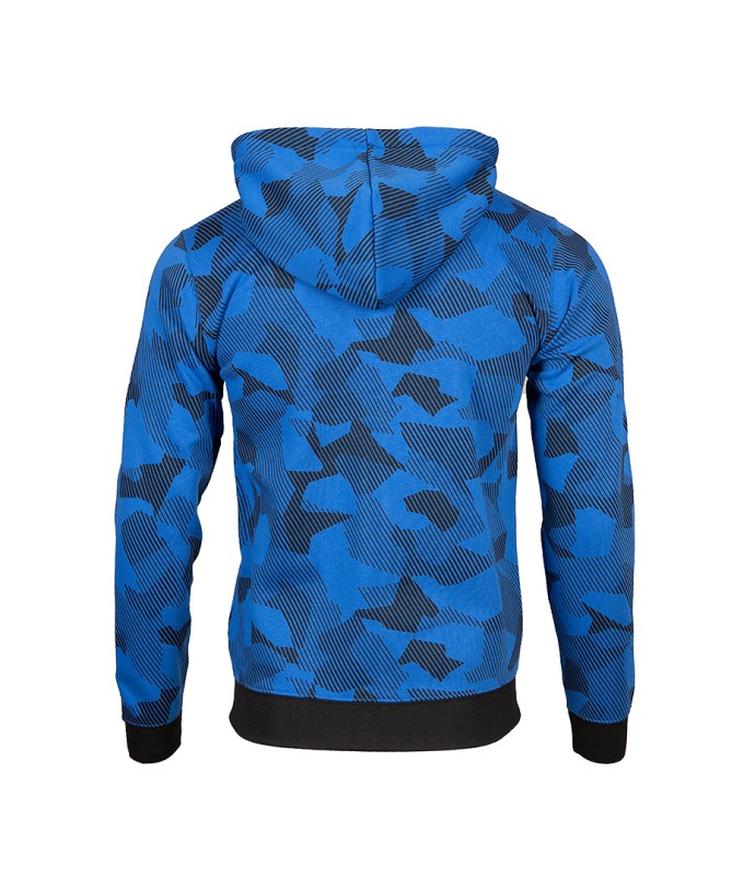 Hoodie Zip Deportivo Alavés Azul Camo 2024 JR