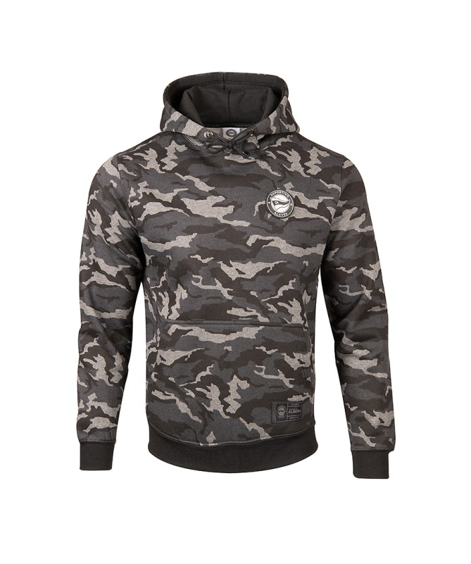 Hoodie Deportivo Alavés Gris Camo 2024