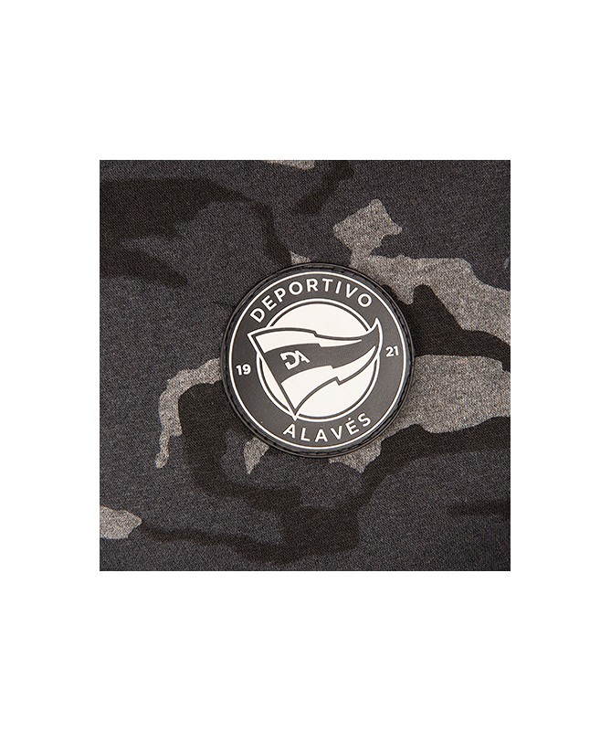 Hoodie Deportivo Alavés Gris Camo 2024