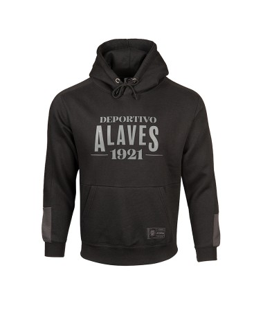 Hoodie Deportivo Alavés 1921 Negro