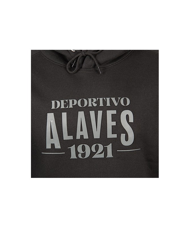 Hoodie Deportivo Alavés 1921 Negro