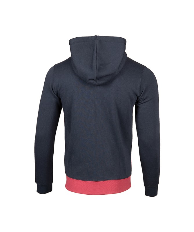Hoodie Zip Baskonia Marino Grana 2024 JR