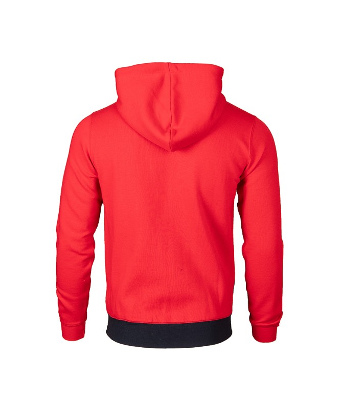 Hoodie Zip Baskonia Tricolor Red/Grey/Navy JR